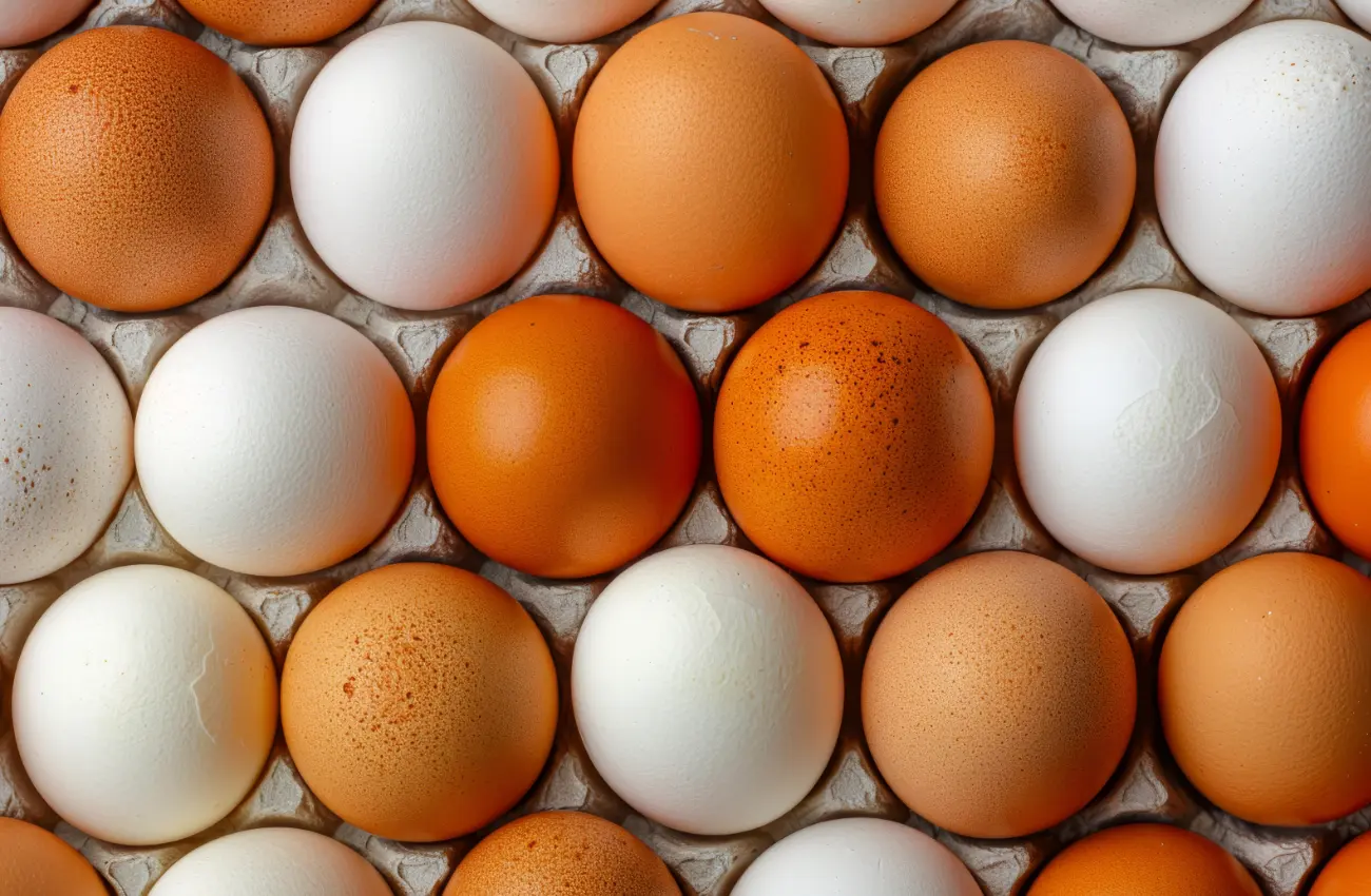 Dlaczego jedne jajka są białe, a inne brązowe?